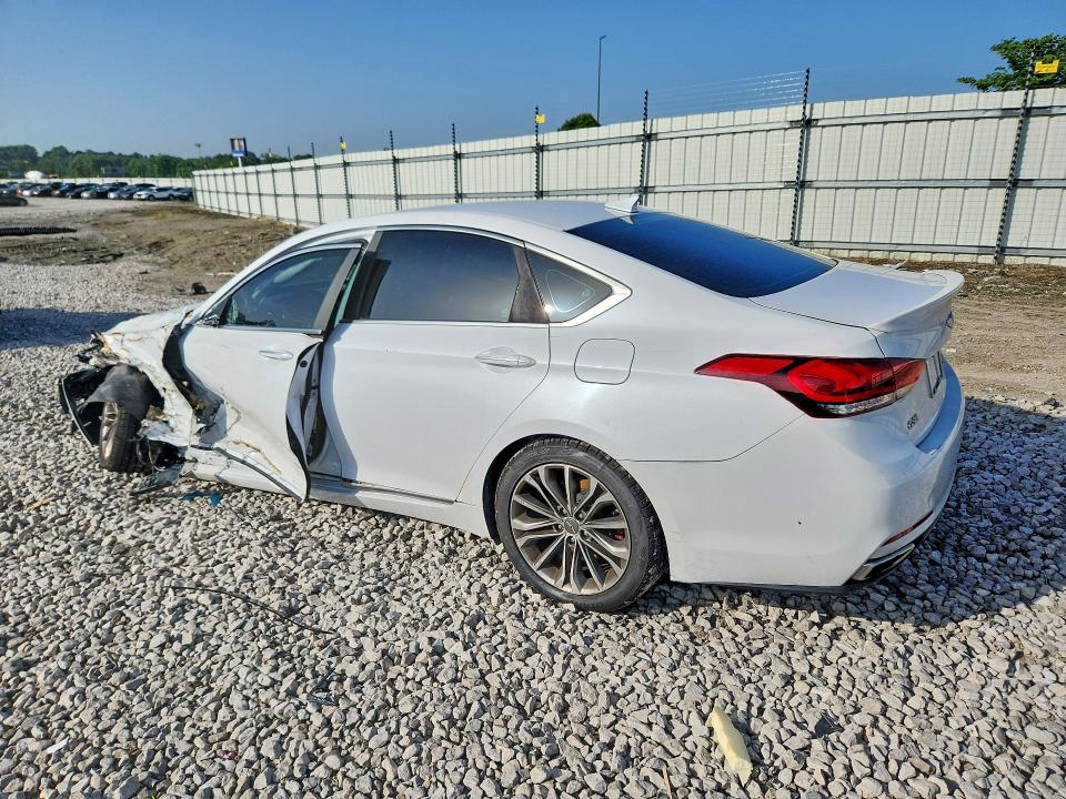 2015 Hyundai Genesis VIN KMHGN4JE2FU091674 COPART salvage auction — SIDE, Mo - Cert Of Title-Prior Salvage, sold $625 on 2026-07-13 (photo 2)