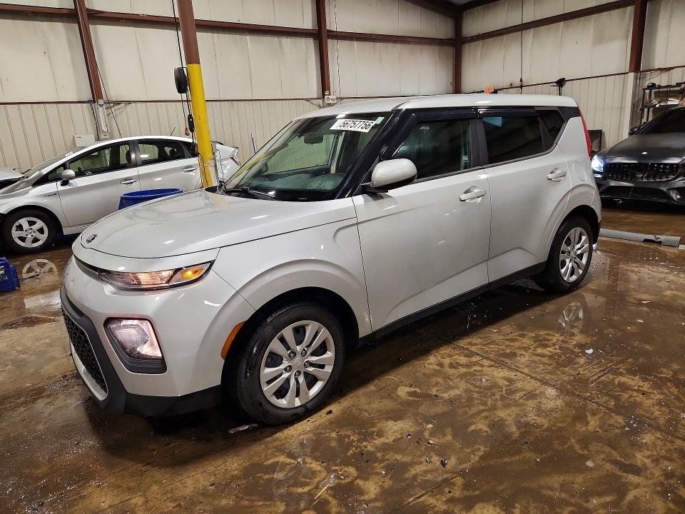2021 Kia Soul VIN KNDJ23AU9M7740127 COPART salvage auction — SIDE, Pa - Certificate Of Salvage, sold $3,150 on 2026-07-07 (photo 1)