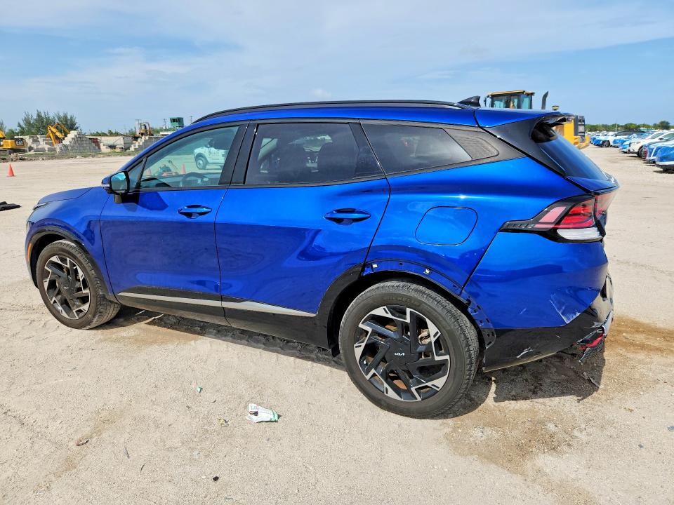 2024 Kia Sportage VIN 5XYK53DF5RG140952 COPART salvage auction — REAR END, Fl - Cert Of Title Slvg Rebuildable, sold $9,800 on 2026-07-09 (photo 2)