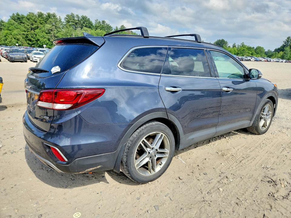 2017 Hyundai Santa fe VIN KM8SRDHF6HU248803 COPART salvage auction — FRONT END, Ma - Cert Of Title-Salvage, sold $4,300 on 2026-07-27 (photo 3)
