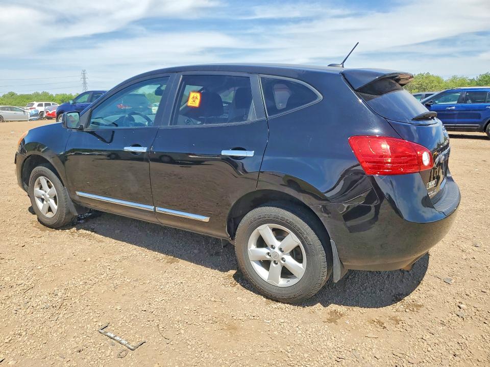 2013 Nissan Rogue VIN JN8AS5MV9DW651622 COPART salvage auction — SIDE, Il - Salvage Certificate, sold $475 on 2026-07-22 (photo 2)