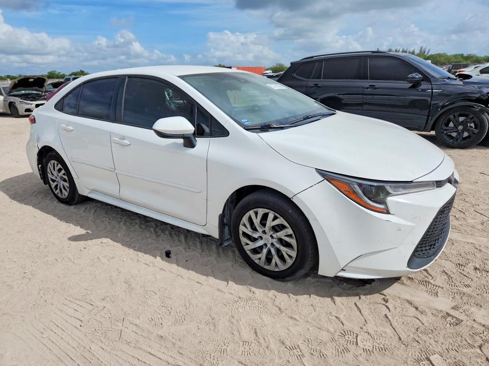 2020 Toyota Corolla VIN JTDEPRAE4LJ028026 COPART salvage auction — REAR END, Fl - Certificate Of Destruction, sold $4,700 on 2026-07-08 (photo 4)