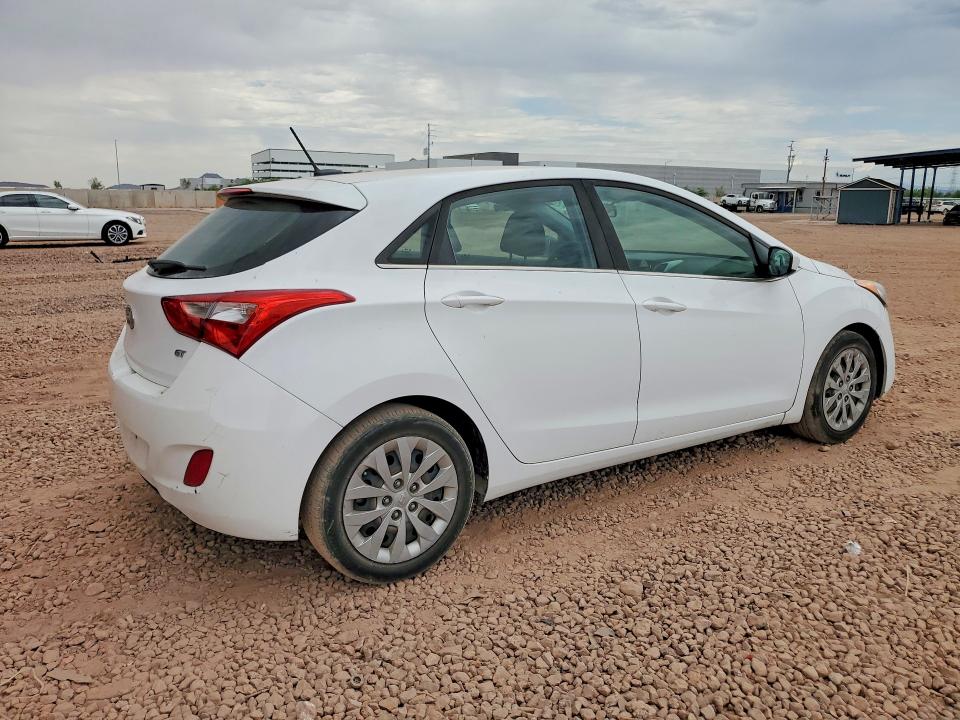 2017 Hyundai Elantra VIN KMHD35LH6HU380663 COPART salvage auction — MECHANICAL, Az - Certificate Of Title, sold $3,700 on 2026-07-28 (photo 3)
