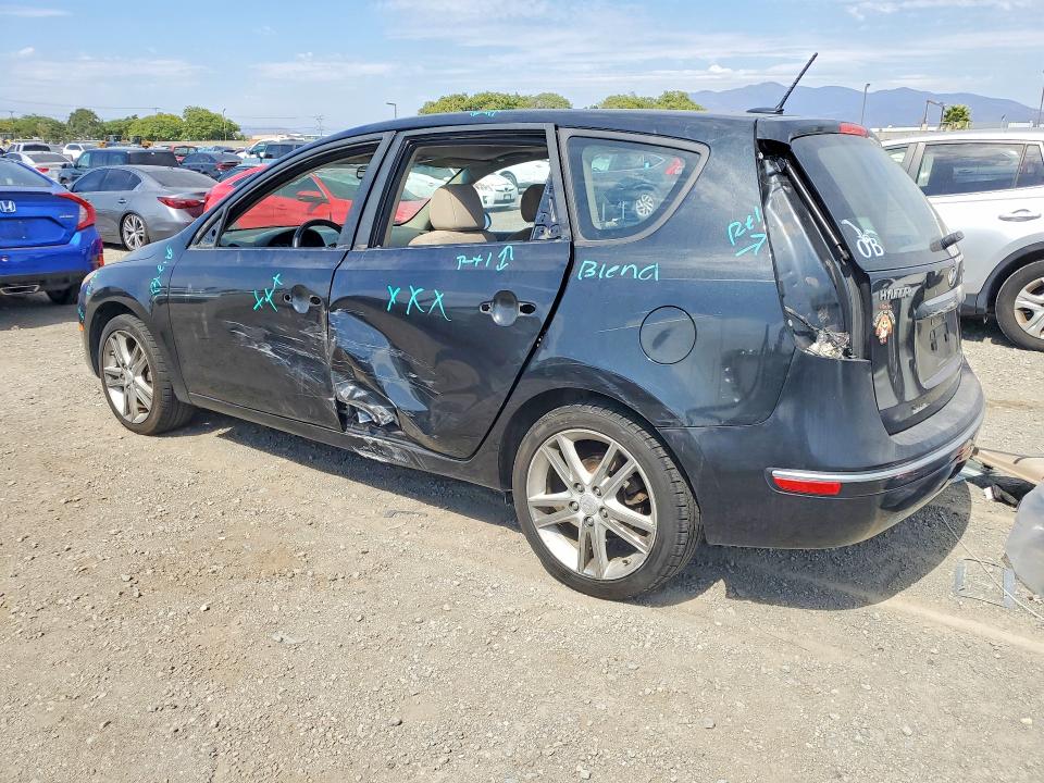 2009 Hyundai Elantra VIN KMHDC86E29U040267 COPART salvage auction — SIDE, CA - SALVAGE CERTIFICATE, sold $600 on 2026-07-24 (photo 2)