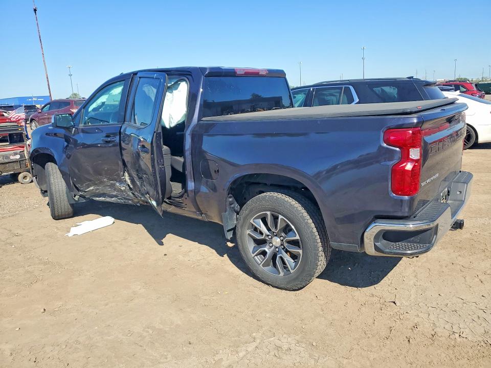2023 Chevrolet Silverado VIN 3GCPDKEKXPG250215 COPART salvage auction — SIDE, MI - CERTIFICATE OF TITLE, sold $9,100 on 2026-07-31 (photo 2)