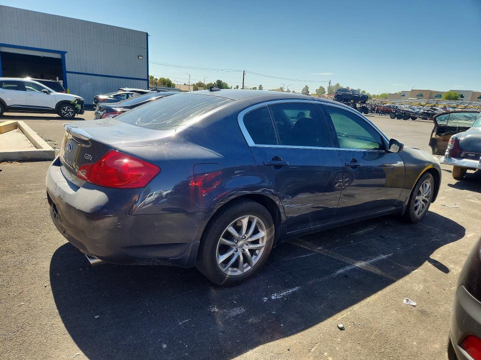 2009 Infiniti G37 VIN JNKCV61F99M353247 COPART salvage auction — FRONT END, NV - SALVAGE TITLE, sold $775 on 2026-07-20 (photo 3)