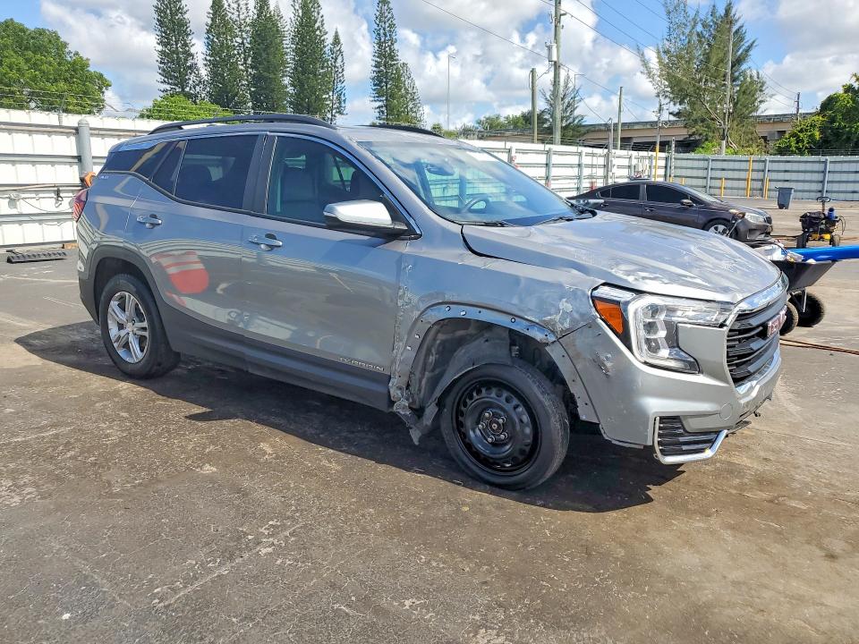 2023 Gmc Terrain VIN 3GKALMEG7PL239037 COPART salvage auction — ROLLOVER, Ga - Cert Of Title-Salvage (P), sold $8,100 on 2026-07-29 (photo 4)