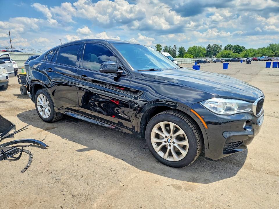 2018 BMW X6 VIN 5UXKU2C53J0X49259 COPART salvage auction — REAR END, PA - CERTIFICATE OF SALVAGE, sold $3,200 on 2026-07-24 (photo 4)