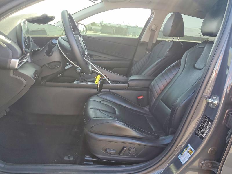 2024 Hyundai Elantra VIN KMHLN4DJ4RU105988 COPART salvage auction — REAR END, Ca - Salvage Certificate, sold $6,600 on 2026-07-20 (photo 7)