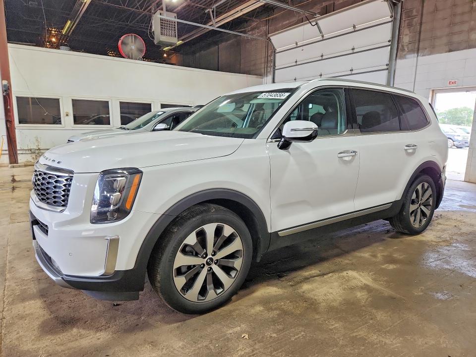 2021 Kia Telluride VIN 5XYP5DHC0MG154455 COPART salvage auction — REAR END, Mn - Cert Of Title-Salvage, sold $6,100 on 2026-07-02 (photo 1)