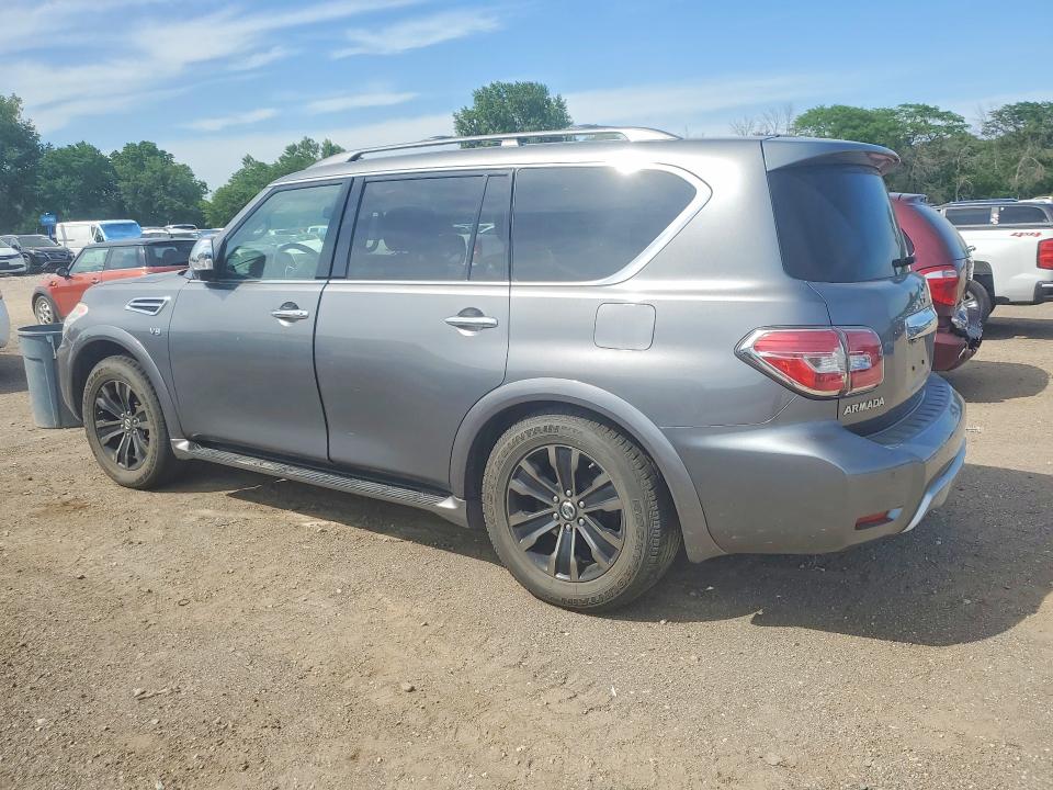 2017 Nissan VIN JN8AY2NEXH9705154 COPART salvage auction — NORMAL WEAR, IA - CERTIFICATE OF TITLE, sold $3,400 on 2026-07-31 (photo 2)