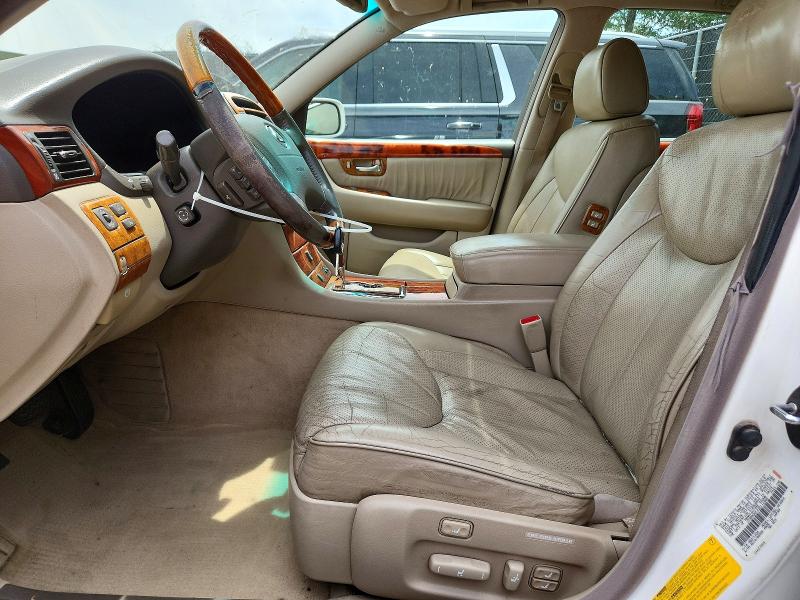 2003 Lexus Ls 430 VIN JTHBN30FX30112985 COPART salvage auction — REAR END, Md - Cert Of Salvage > 75% Damage, sold $925 on 2026-07-24 (photo 7)