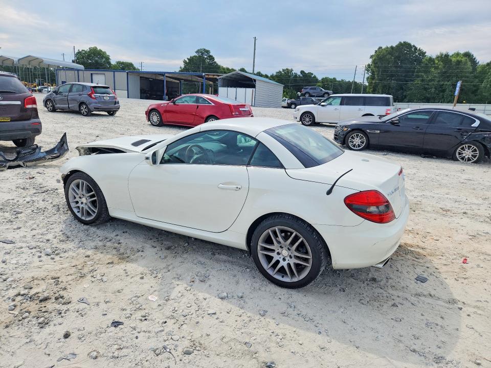 2009 Mercedes-benz Slk-klasse VIN WDBWK54F09F192402 COPART salvage auction — FRONT END, Ga - Cert Of Title-Salvage, sold $500 on 2026-08-03 (photo 2)