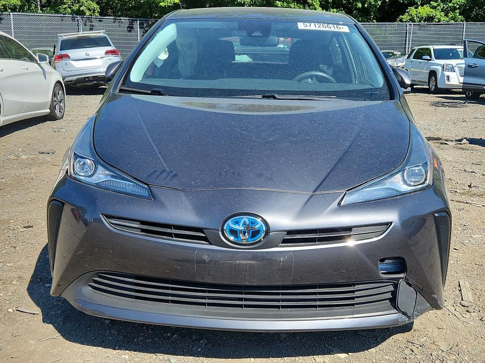 2022 Toyota Prius VIN JTDKAMFU1N3174656 COPART salvage auction — SIDE, MD - CERT OF SALVAGE < 75% DAMAGE, sold $5,800 on 2026-07-21 (photo 5)