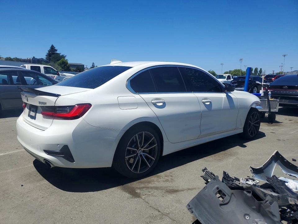2020 BMW VIN 3MW5R7J03L8B34267 COPART salvage auction — FRONT END, CA - SALVAGE CERTIFICATE, sold $7,200 on 2026-07-02 (photo 3)