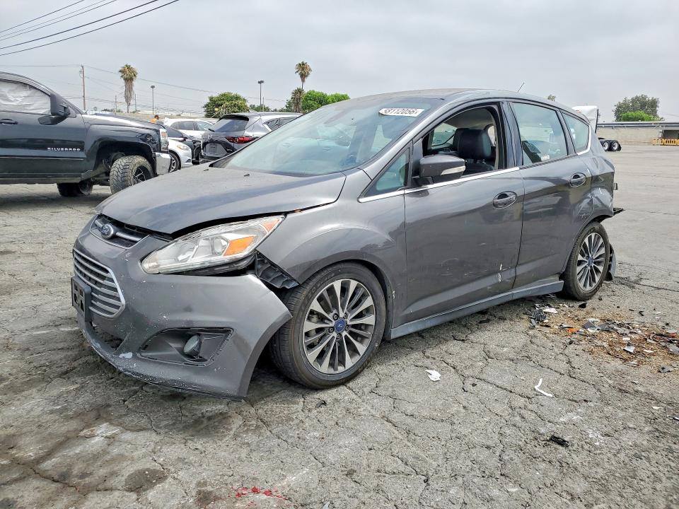 2017 Ford VIN 1FADP5DU5HL104491 COPART salvage auction — REAR END, CA - SALVAGE CERTIFICATE, sold $575 on 2026-07-02 (photo 1)