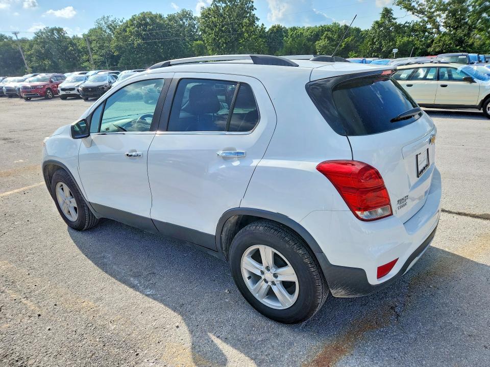 2017 Chevrolet Trax VIN KL7CJLSB8HB153085 COPART salvage auction — HAIL, MO - SALVAGE CERTIFICATE OF TITLE, sold $1,550 on 2026-07-29 (photo 2)
