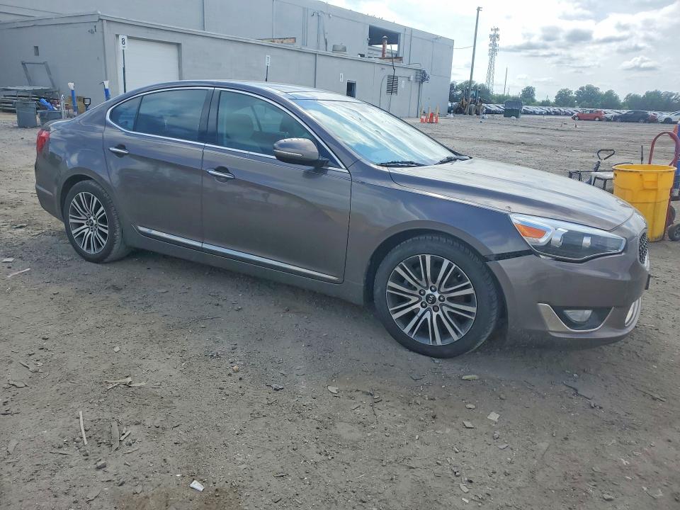 2015 Kia VIN KNALN4D75F5168254 COPART salvage auction — FRONT END, Va - Cert Of Title - Salvage, sold $1,750 on 2026-07-08 (photo 4)