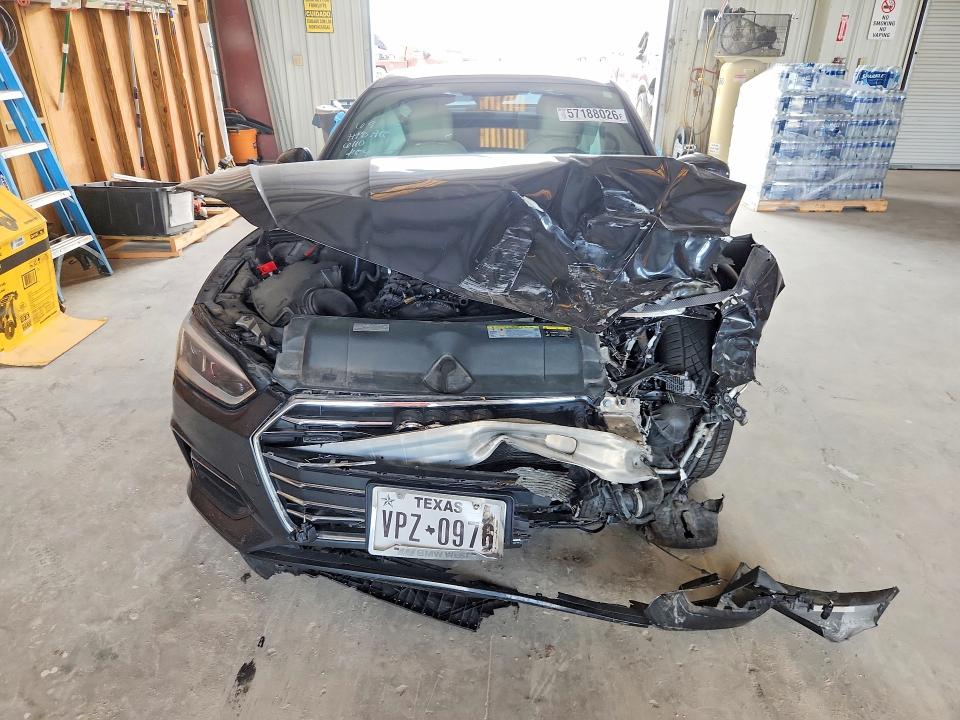 2019 Audi VIN WAUBNCF59KA016853 COPART salvage auction — FRONT END, Tx - Salvage Vehicle Title, sold $2,700 on 2026-07-24 (photo 5)