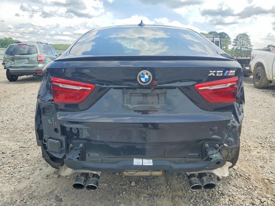 2019 BMW X6 VIN 5YMKW8C50KLR38425 COPART salvage auction — REAR END, Ar - Cert Of Title-Salvage, sold $175 on 2026-07-22 (photo 6)