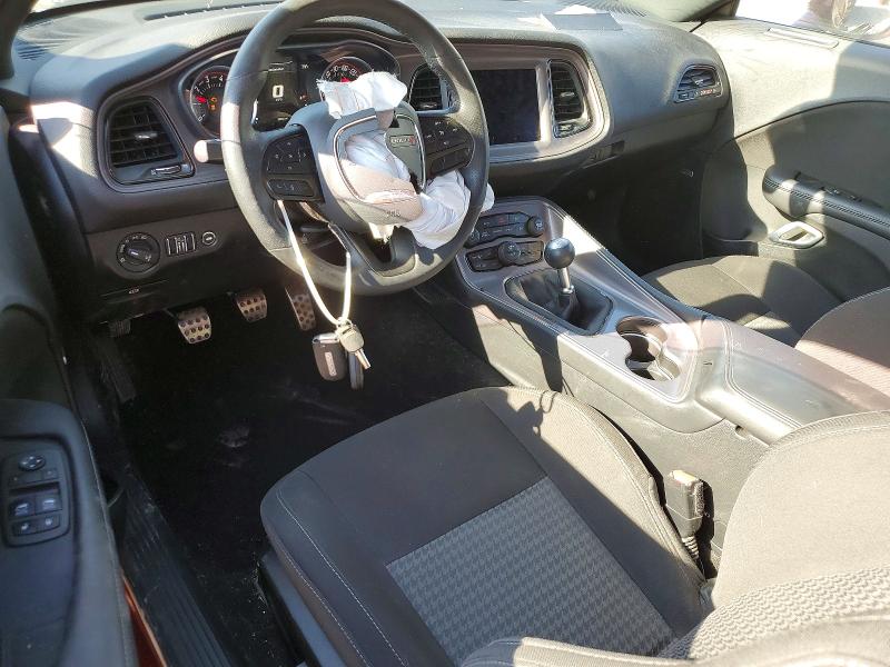 2023 Dodge Challenger VIN 2C3CDZFJ6PH591192 COPART salvage auction — FRONT END, In - Cert Of Title-Salvage Title, sold $12,100 on 2026-08-24 (photo 8)