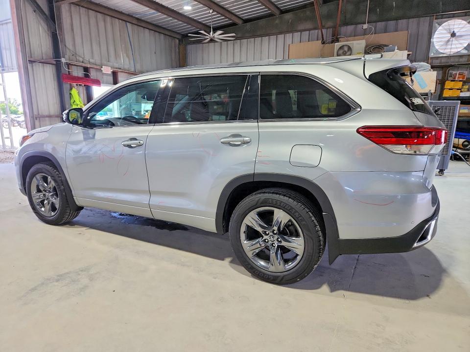 2019 Toyota Highlander VIN 5TDDZRFH7KS737494 COPART salvage auction — HAIL, Mo - Certificate Of Title, sold $21,600 on 2026-07-08 (photo 2)
