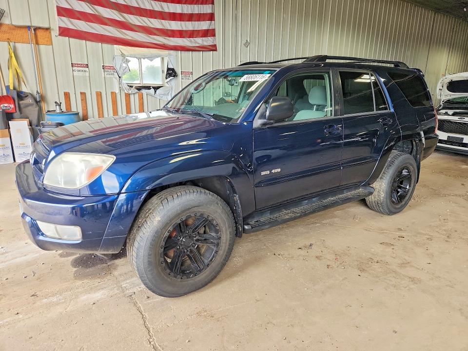 2003 Toyota 4runner VIN JTEBT14R638003579 COPART salvage auction — MINOR DENT/SCRATCHES, Il - Certificate Of Title, sold $3,250 on 2026-07-20 (photo 1)