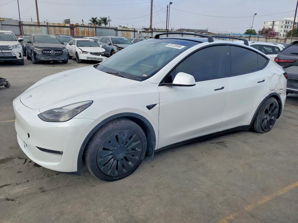 2023 Tesla Model y VIN 7SAYGAEE1PF881184 — COPART salvage auction photo