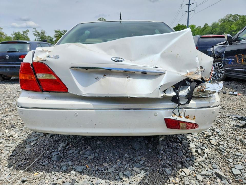 2003 Lexus Ls 430 VIN JTHBN30FX30112985 COPART salvage auction — REAR END, Md - Cert Of Salvage > 75% Damage, sold $925 on 2026-07-24 (photo 6)