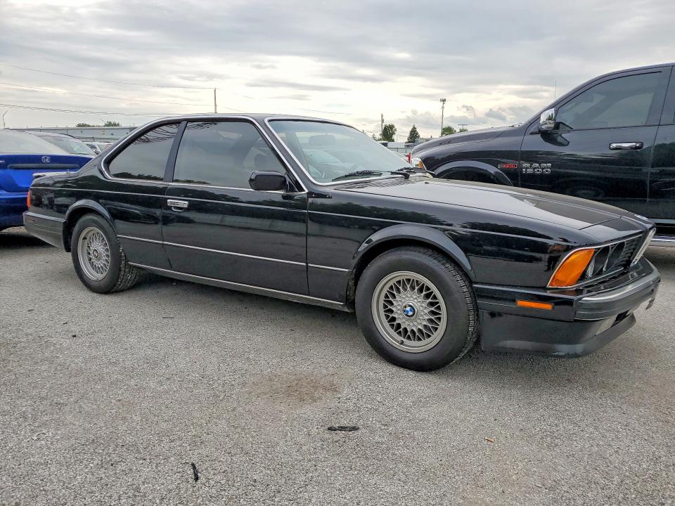 1989 BMW 6 series VIN WBAEC8412K3269176 COPART salvage auction — MINOR DENT/SCRATCHES, Il - Certificate Of Title (P), sold $10,600 on 2026-07-06 (photo 4)