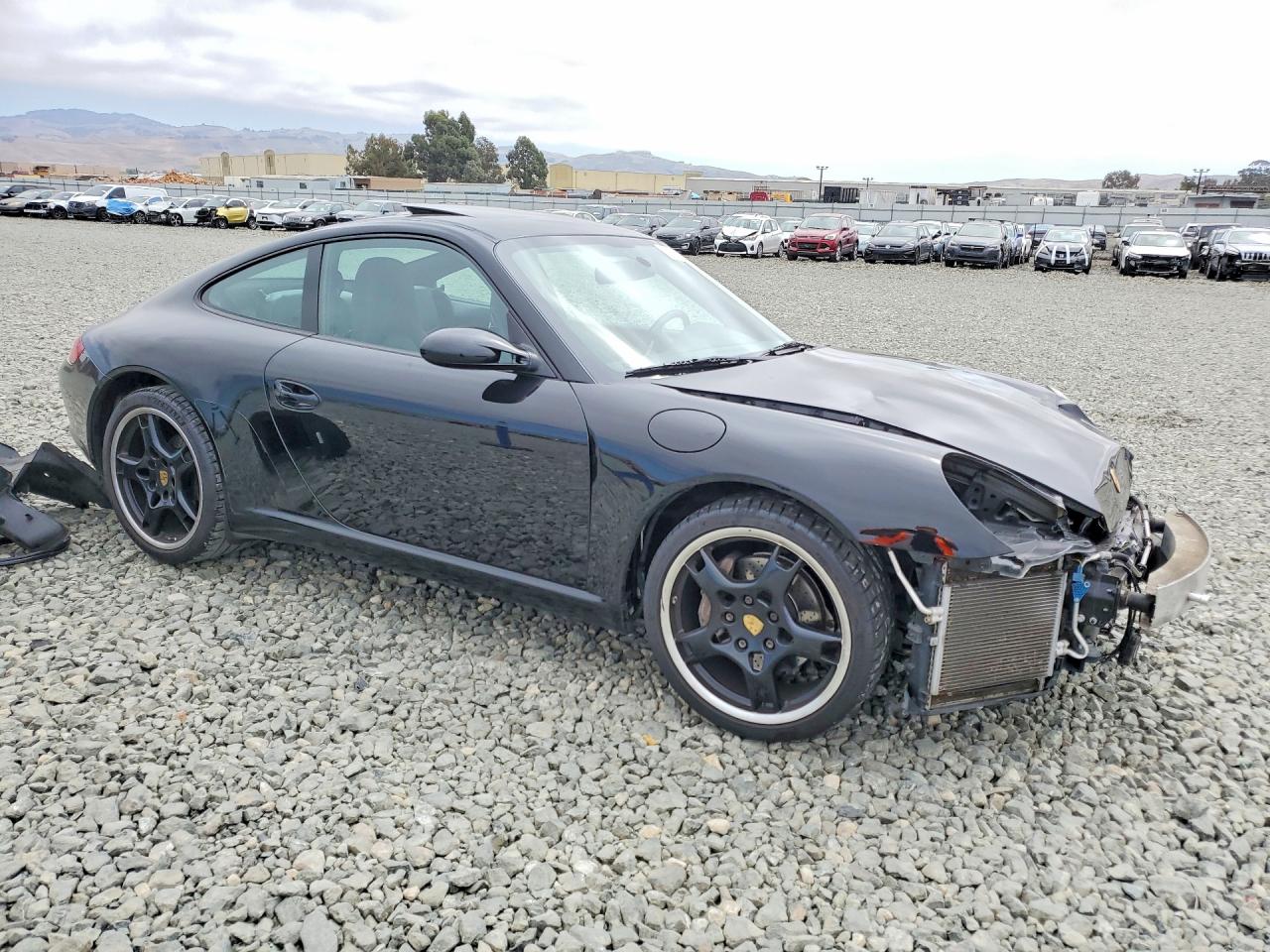 2007 Porsche 911 VIN WP0AA29947S710581 COPART salvage auction — Front End, CA - SALVAGE CERTIFICATE, sold $20,300 on 2026-08-20 (photo 4)