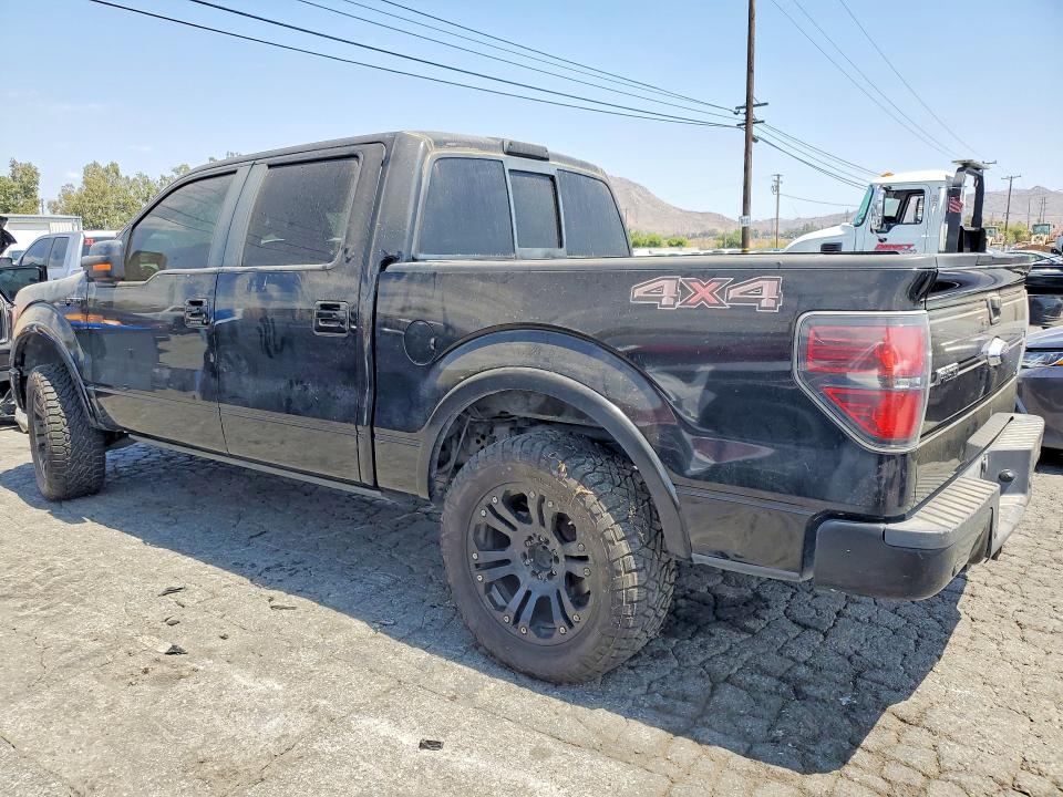 2009 Ford F-150 VIN 1FTPW14V99FA63262 COPART salvage auction — REAR END, Ca - Salvage Certificate, sold $900 on 2026-07-24 (photo 2)