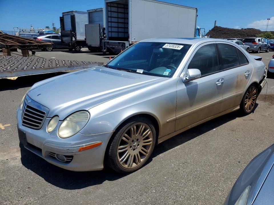 2007 Mercedes-benz E-klasse VIN WDBUF56X07A997215 COPART salvage auction — REAR END, Hi - Certificate Of Salvage, sold $1 on 2026-08-17 (photo 1)