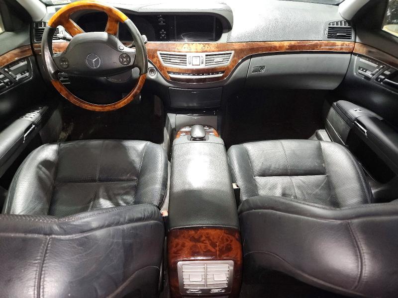 2007 Mercedes-benz S class VIN WDDNG71X67A137167 COPART salvage auction — FRONT END, Mn - Certificate Of Title, sold $525 on 2026-08-03 (photo 8)