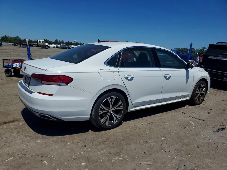 2021 Volkswagen Passat VIN 1VWSA7A31MC016829 COPART salvage auction — MECHANICAL, Va - Certificate Of Title, sold $2,350 on 2026-07-02 (photo 3)