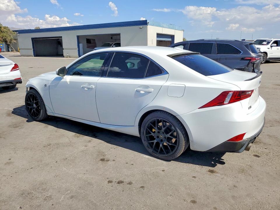 2015 Lexus Is VIN JTHBE1D21F5014981 COPART salvage auction — FRONT END, Tx - Salvage Vehicle Title, sold $125 on 2026-07-10 (photo 2)
