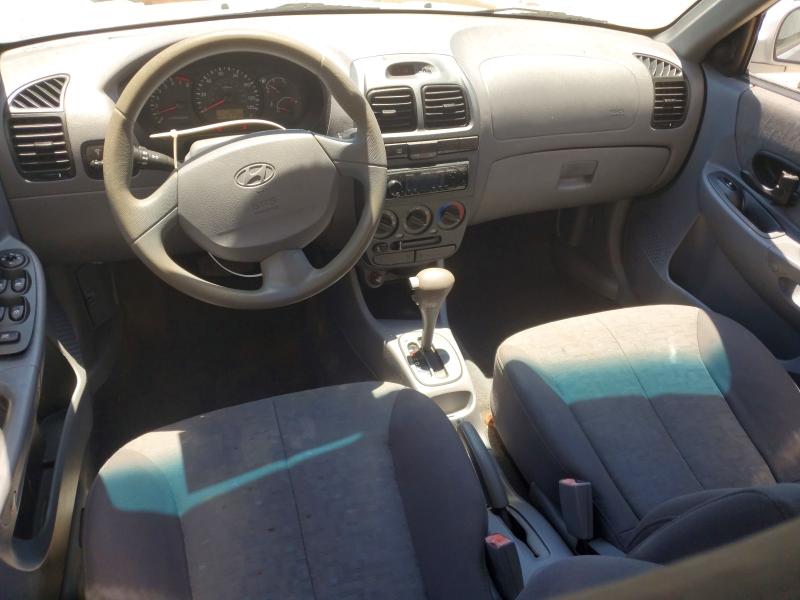 2005 Hyundai Accent VIN KMHCG45C75U661331 COPART salvage auction — REAR END, Ky - Bill Of Sale/Part Only/No Titl, sold $300 on 2026-07-15 (photo 8)