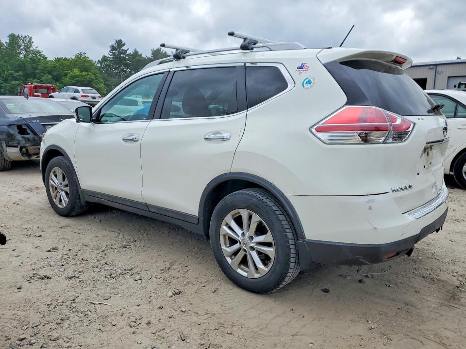 2016 Nissan VIN 5N1AT2MV5GC887421 COPART salvage auction — REAR END, Ma - Cert Of Title-Reconstrctd Coll, sold $1,300 on 2026-07-02 (photo 2)
