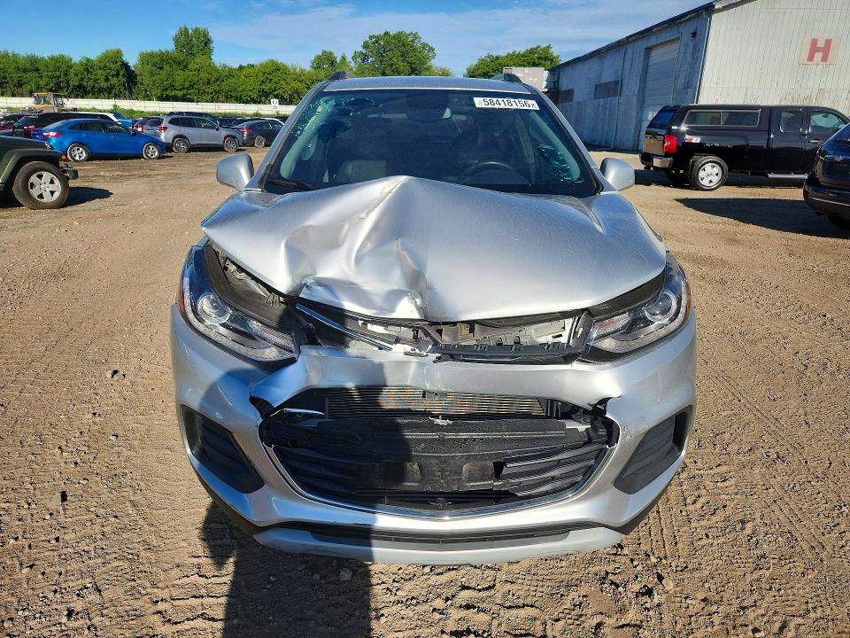 2017 Chevrolet Trax VIN KL7CJPSB0HB157168 COPART salvage auction — FRONT END, Mi - Certificate Of Title, sold $1,000 on 2026-07-08 (photo 5)