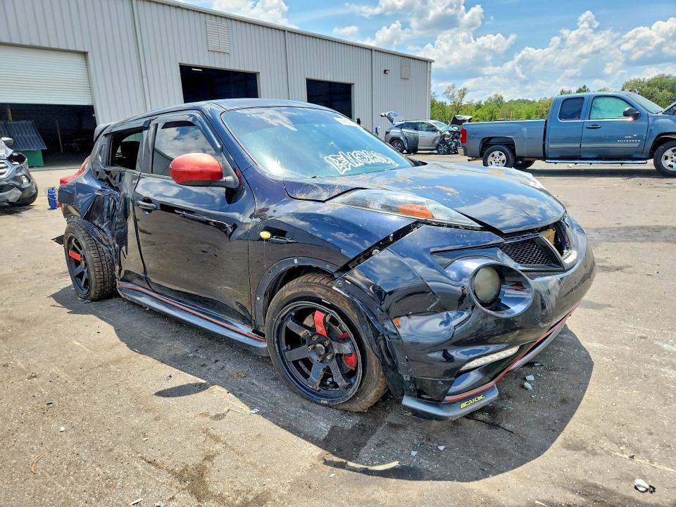 2014 Nissan Juke VIN JN8DF5MV1ET150051 COPART salvage auction — REAR END, Fl - Cert Of Title Slvg Rebuildable, sold $1,350 on 2026-07-27 (photo 4)