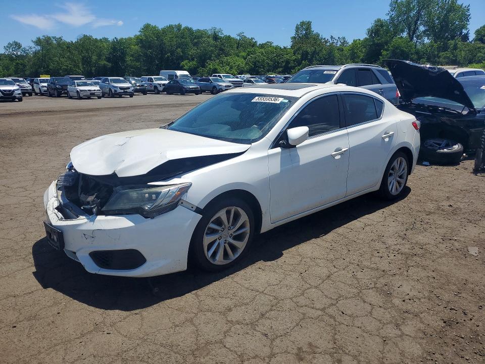 2016 Acura VIN 19UDE2F71GA011680 COPART salvage auction — FRONT END, Ma - Cert Of Title-Salvage, sold $700 on 2026-07-10 (photo 1)