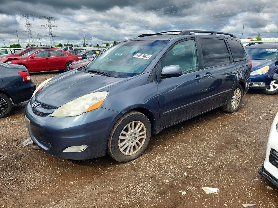 2010 Toyota Sienna VIN 5TDYK4CC8AS338982 COPART salvage auction — NORMAL WEAR, Il - Certificate Of Title, sold $1,350 on 2026-07-14 (photo 1)