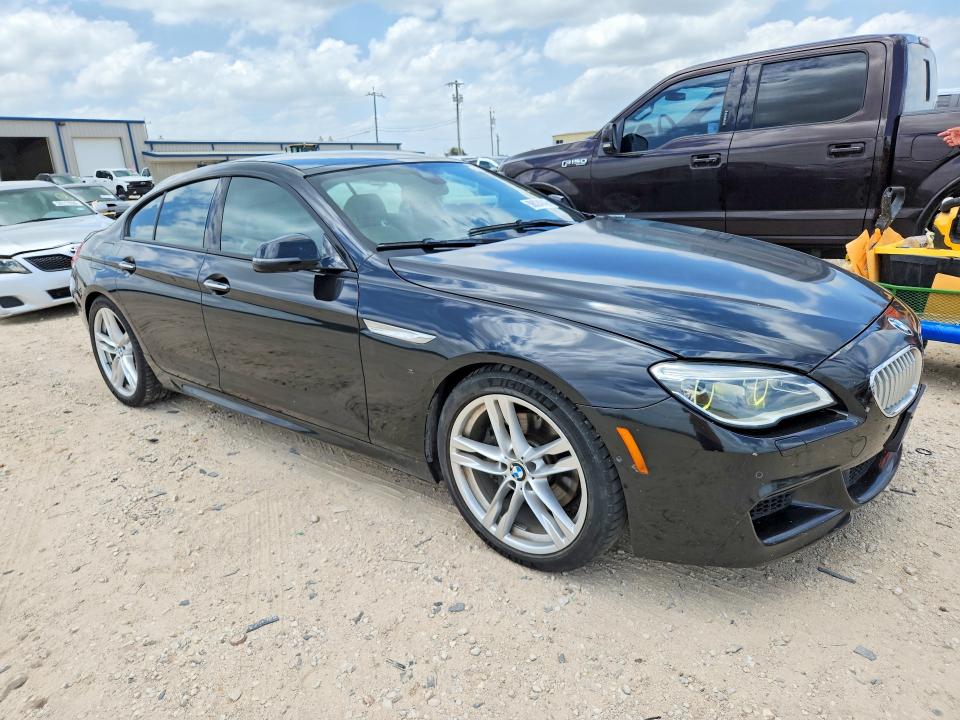 2016 BMW 6 series VIN WBA6D6C5XGGF94767 COPART salvage auction — MINOR DENT/SCRATCHES, Tx - Certificate Of Title (P), sold $6,700 on 2026-07-27 (photo 4)
