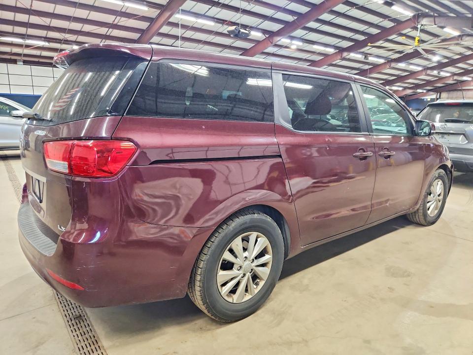 2017 Kia SEDONA VIN KNDMB5C16H6308506 COPART salvage auction — MINOR DENT/SCRATCHES, PA - CERT OF TITLE, sold $2,600 on 2026-07-27 (photo 3)