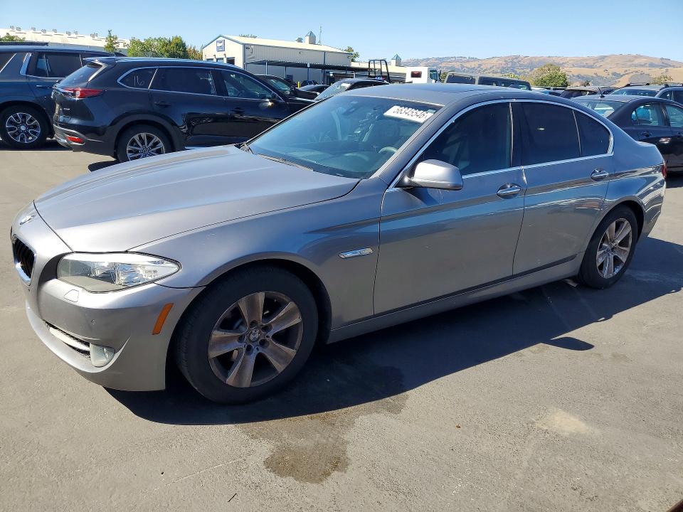 2012 BMW 5er VIN WBAXG5C5XCDW85472 COPART salvage auction — REAR END, Ca - Salvage Certificate, sold $500 on 2026-07-09 (photo 1)