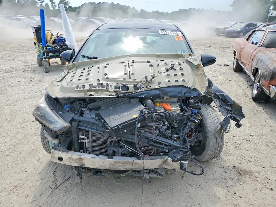 2019 Hyundai Ioniq VIN KMHC75LC0KU106015 COPART salvage auction — FRONT END, Va - Cert Of Title - Salvage, sold $125 on 2026-07-07 (photo 5)
