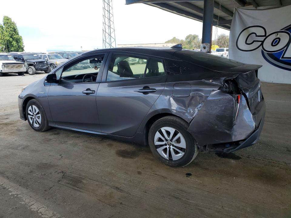 2016 Toyota Prius VIN JTDKARFU1G3527283 COPART salvage auction — REAR END, CA - SALVAGE CERTIFICATE, sold $2,900 on 2026-07-16 (photo 2)
