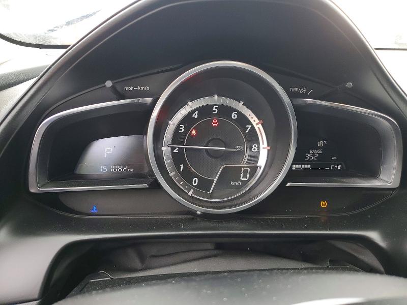2016 Mazda Cx-3 VIN JM1DKBD75G0116092 COPART salvage auction — FRONT END, On - Permit Salvage, sold $2,300 on 2026-07-02 (photo 9)