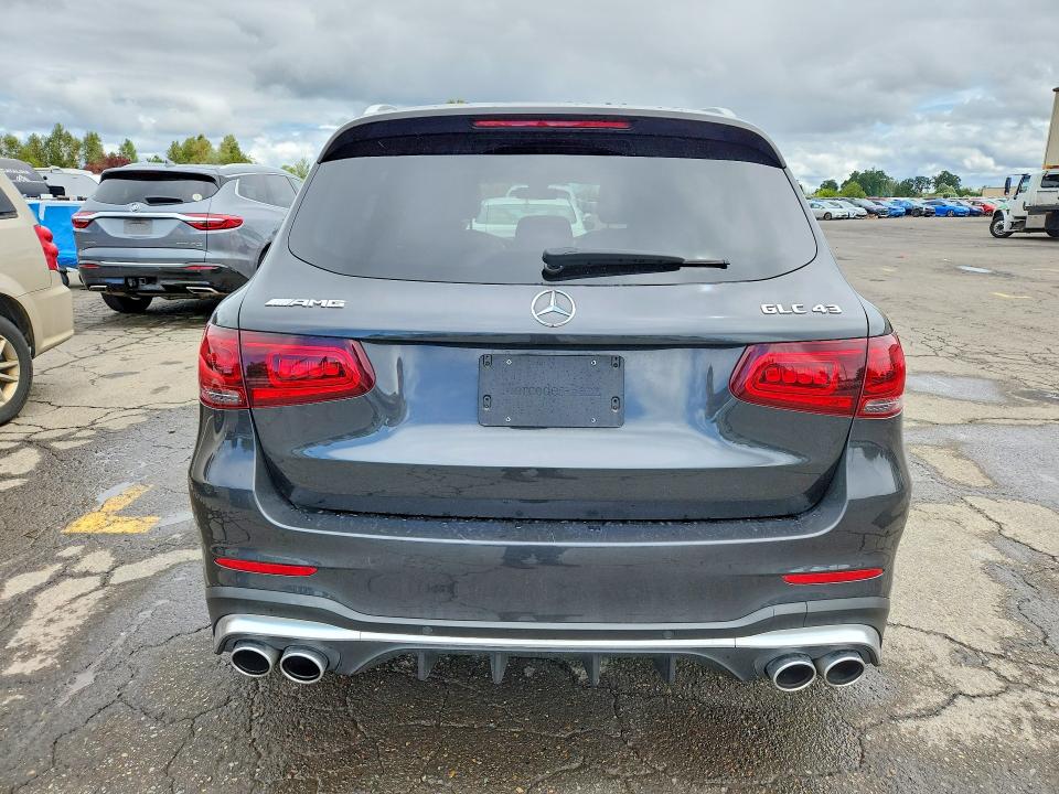 2020 Mercedes-benz Glc VIN WDC0G6EB1LF731265 COPART salvage auction — FRONT END, Or - Salvage Title Certificate, sold $15,000 on 2026-07-13 (photo 6)