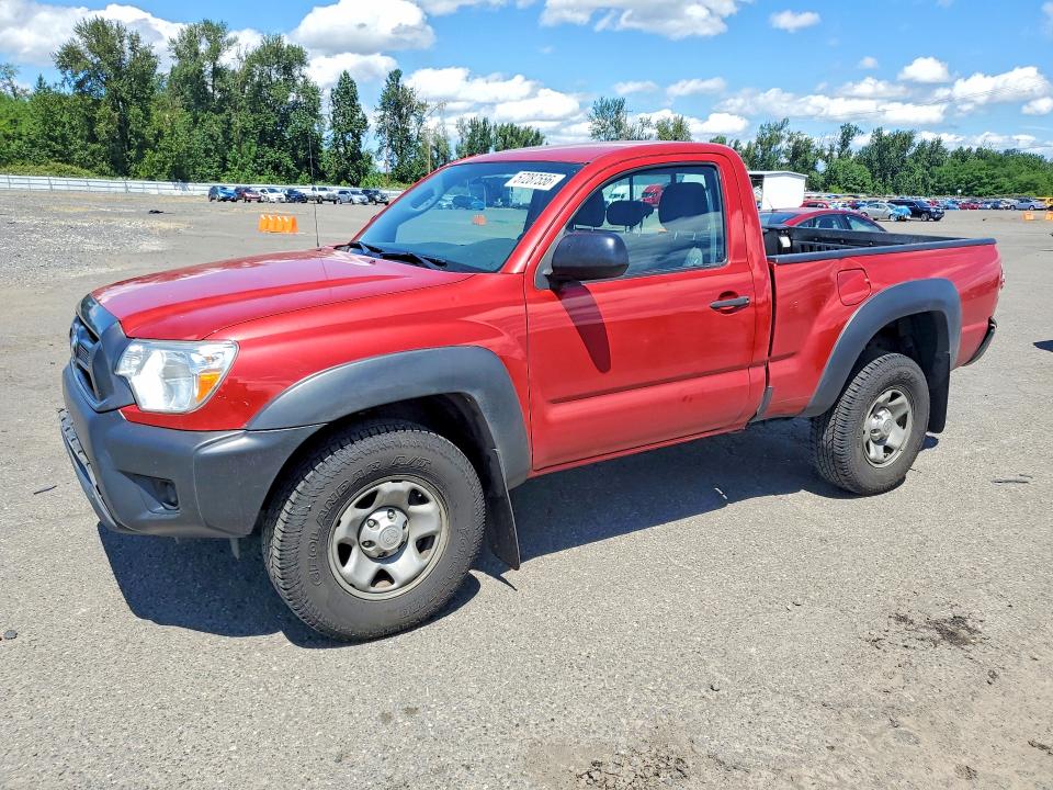 2013 Toyota Tacoma VIN 5TFPX4EN8DX015994 COPART salvage auction — REAR END, Or - Salvage Title Certificate, sold $6,500 on 2026-07-27 (photo 1)